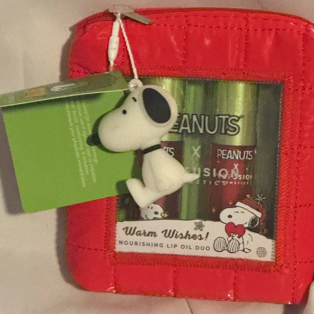 Peanuts x Profusion Lip oil & tinted lip balm
